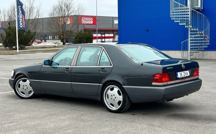 Luksus Mercedes 600SEL rent Eestis